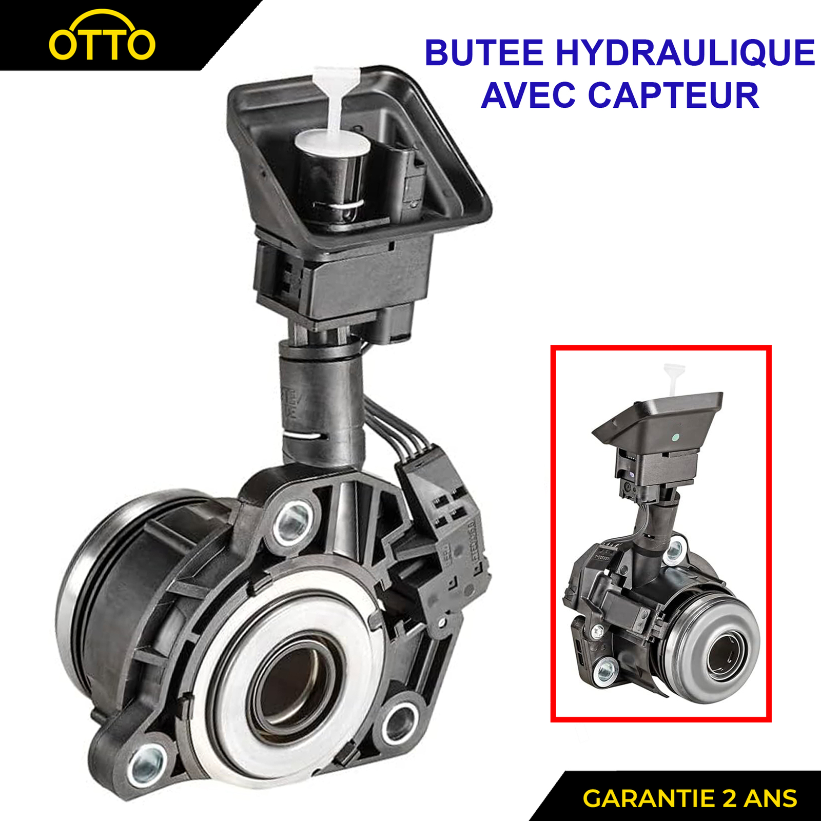 Butée d'embrayage de rechange pour rénovation transmission mécanique 1.6 HDi