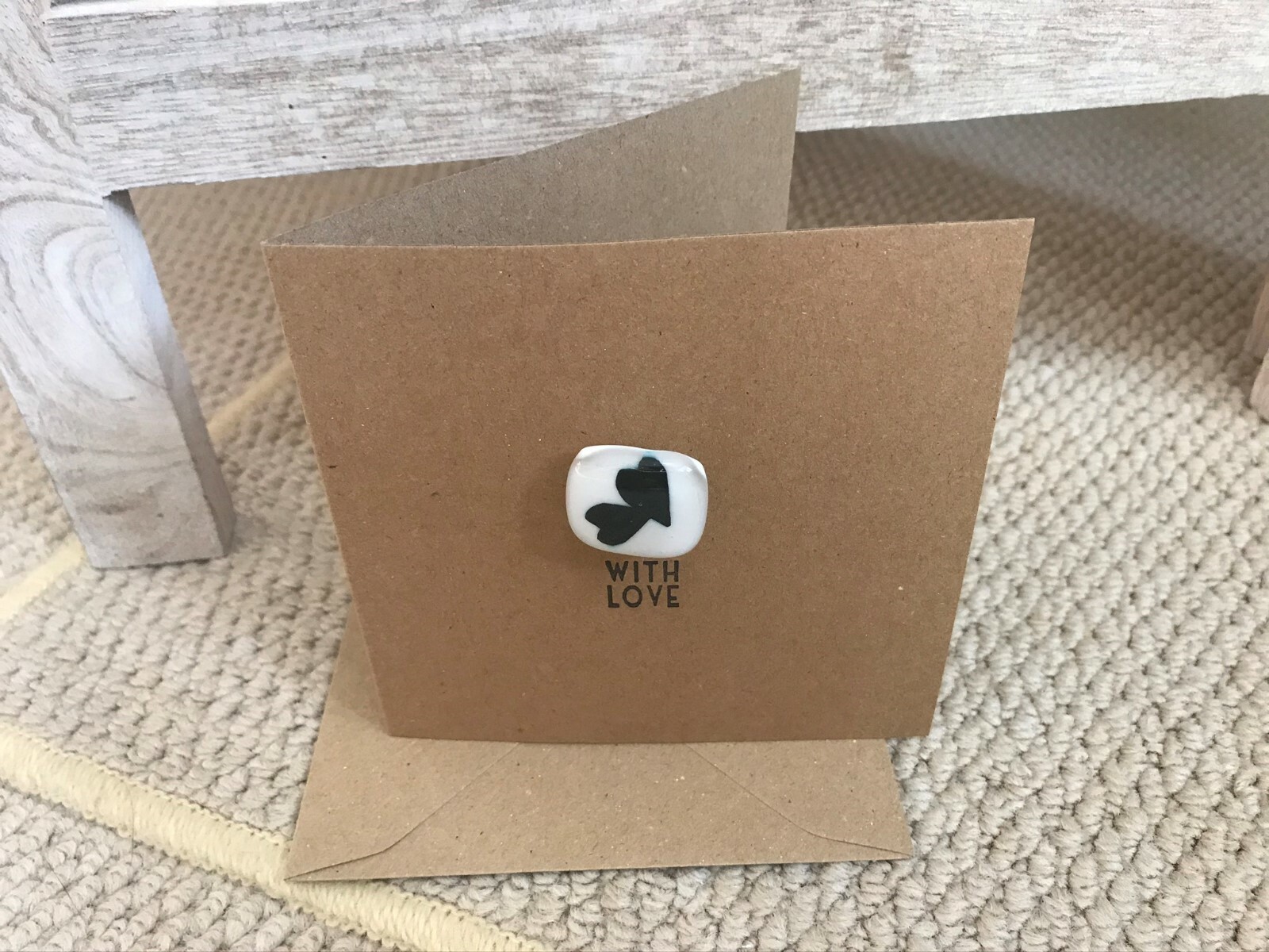 Handmade Fused GLass Brooch/Badge cards Anniversary/Valentines/Birthday/Mothers - Picture 28 of 32