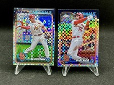 2024 Topps Chrome X-Fractor Nolan Gorman & Jordan Walker St. Louis Cardinals