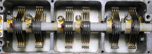 Capacitor variable 3 x 30pF to military radio station the Warsaw Pact  - Picture 4 of 13