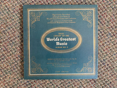 BASIC LIBRARY OF THE WORLD'S GREATEST MUSIC ALBUM NO. 2 1958
