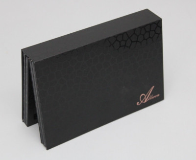 Allwon 4-Schicht Buch geformte magnetische Palette Große leere Make-up Palette