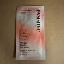 Eva NYC Therapy Session Hair Mask Argan Oil Plant Protein Hydrate 0.68oz 20mL