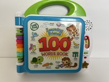 Leap Frog Learning Friends 100 Words Book Educational English/Spanish Bilingual