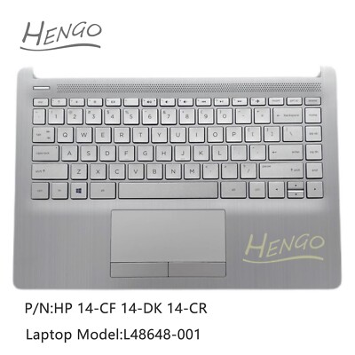 HP Pavilion Gaming 16-A M09280-071 M02037-071 Spain Spanish Keyboard Palmrest