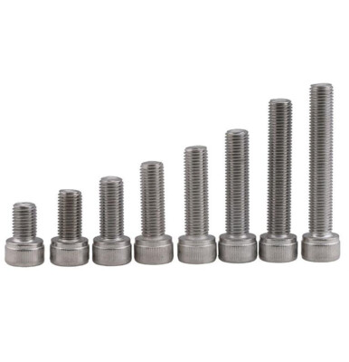 M6 M8 M10 Fine Thread Socket Cap Head Hex Socket Allen Screws Bolts A2 Stainless