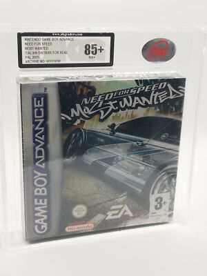 Need for Speed Most Wanted Nintendo Gameboy Advance PAL UKG 85+