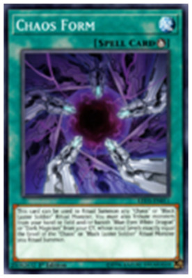 3 X Chaos Form LED3-EN011 1st Common YUGIOH