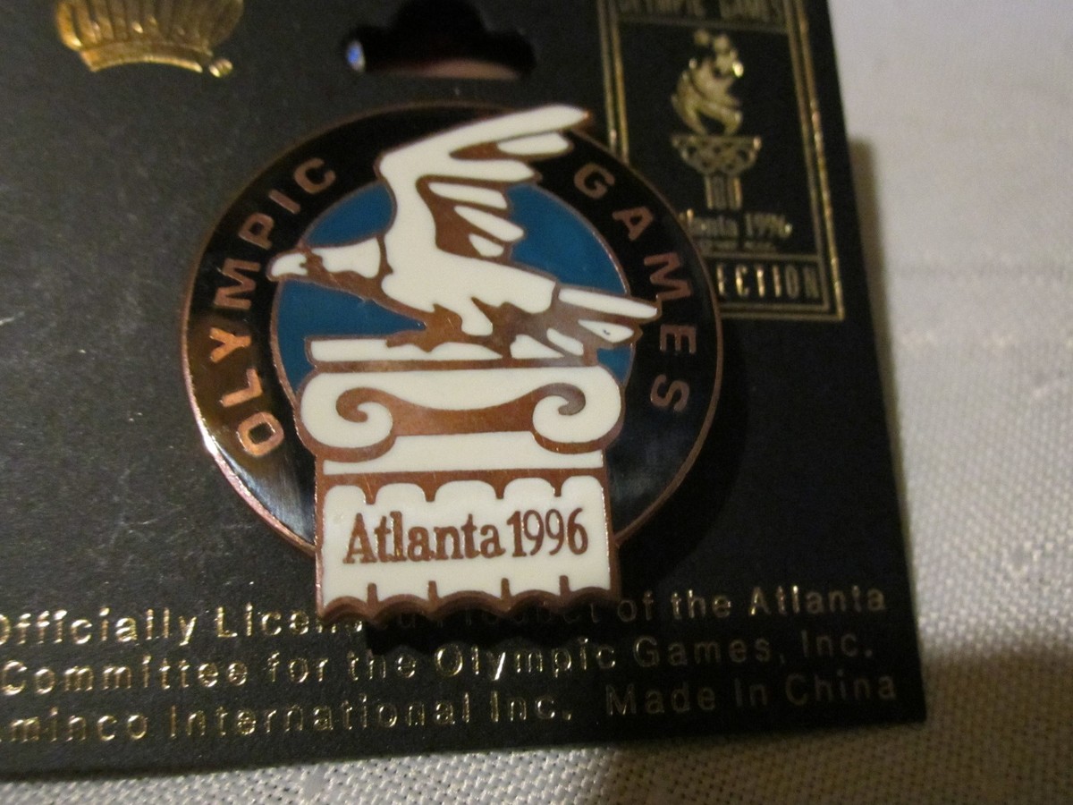 USA Olympic Exclusive Pin Licensee of '96 Team Games Atlanta Eagle