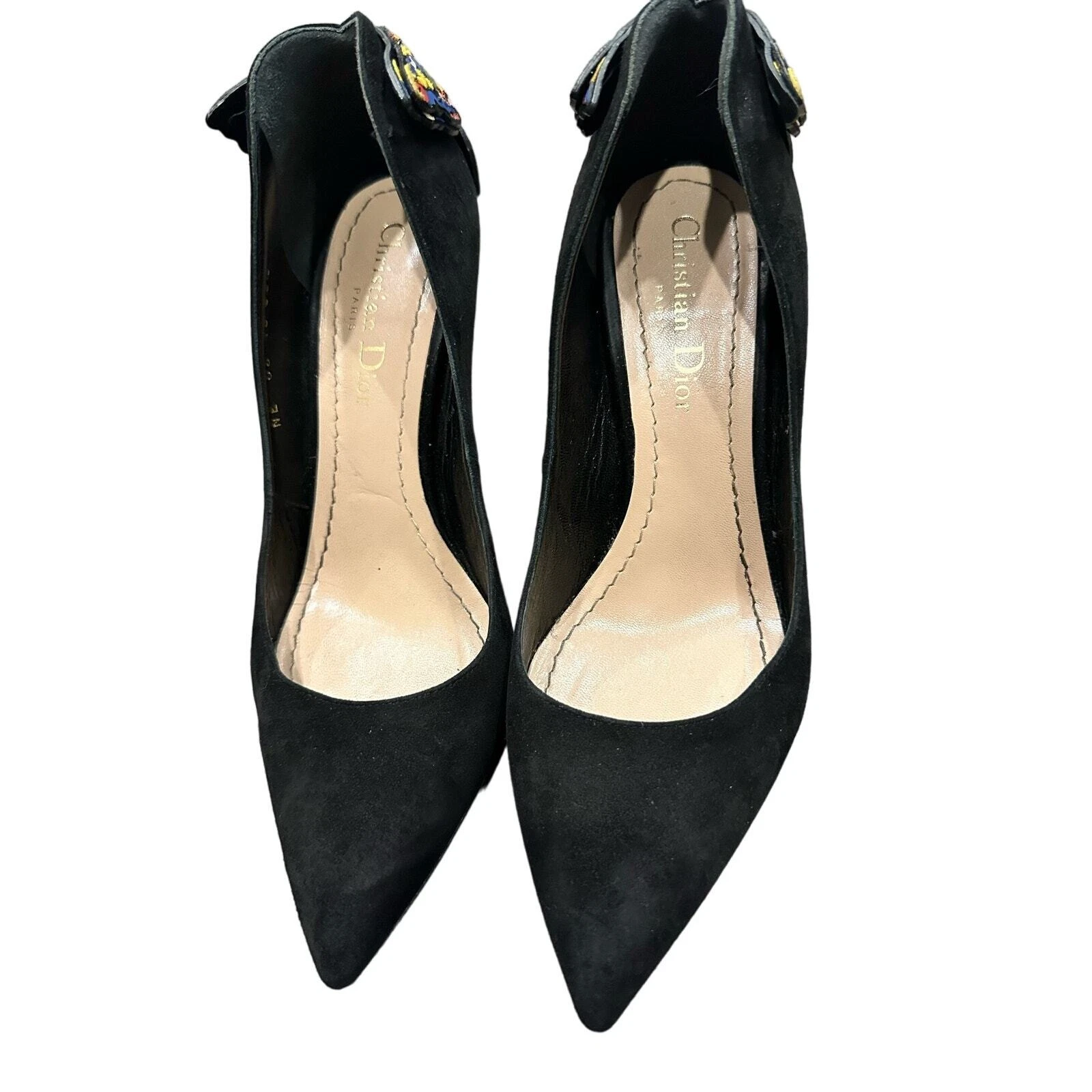 Escarpins Christian DiorBee Accent en daim taille 36,5