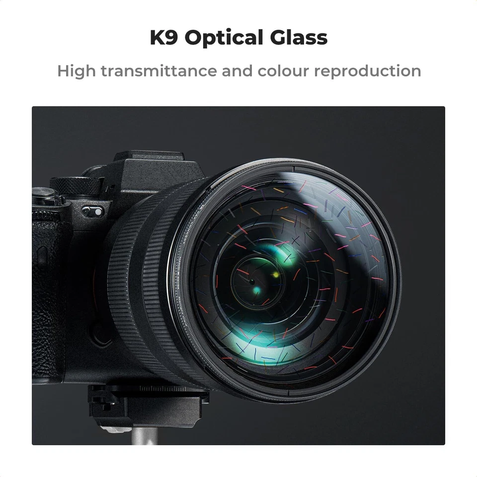 K&F Concept Colorful Brushed Camera Lens Filter Ultra-Thin Frame Starlight Glare - Image 4 of 4