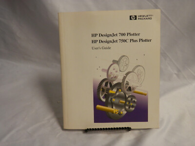 HP DesignJet 700 Plotter & 750C Plotter Plus User's Guide soft cover