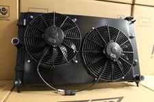 Holden VZ V8 Commodore Manual Fenix Alloy Radiator, Custom Shroud & Twin Spals