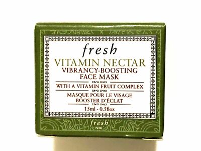 FRESH VITAMIN NECTAR VIBRANCY-BOOSTING GESICHTSMASKE FRUIT COMPLEX 15 ml NEU + BOX