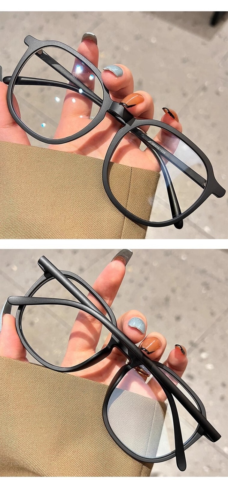 Extra Large Full Rim Reading Glasses Men Women Readers TR90 