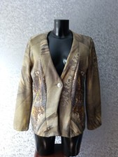 Missy Green Mixed Ladies Cotton Jacket Size L , Chest 43" New With Tag