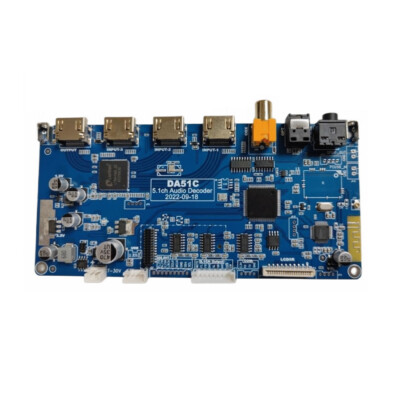 DTS AC3 5.1 Audio Decoder Board PCBA Converter DAC 4K Extractor Digital SPDIF