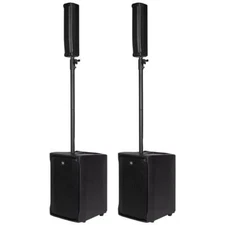 RCF Evox J8 Active Two Way Portable Array Speaker Systems 2-Pack