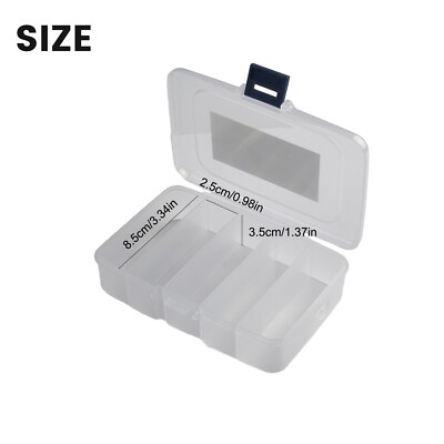 1 Stck. Kunststoff Werkzeug Schrauben IC Aufbewahrungsbox Handwerk Organizer Pra