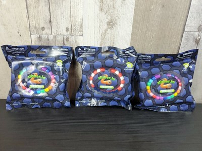 SLITHER.IO Slither oi Worm Snake BRACELET RAINBOW SEALED NEW 3 PACK 2017