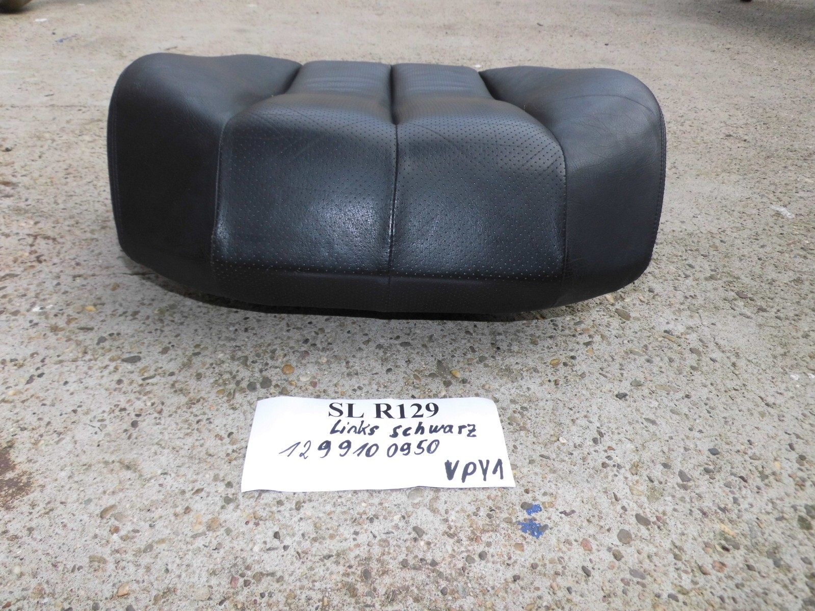 MERCEDES SL R129 Sitzfläche Auflage Sitz 1299100950 1298200698  