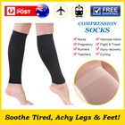 Compression Socks Calf Sleeve Medical Relief Pain Varicose Veins Edema Stockings
