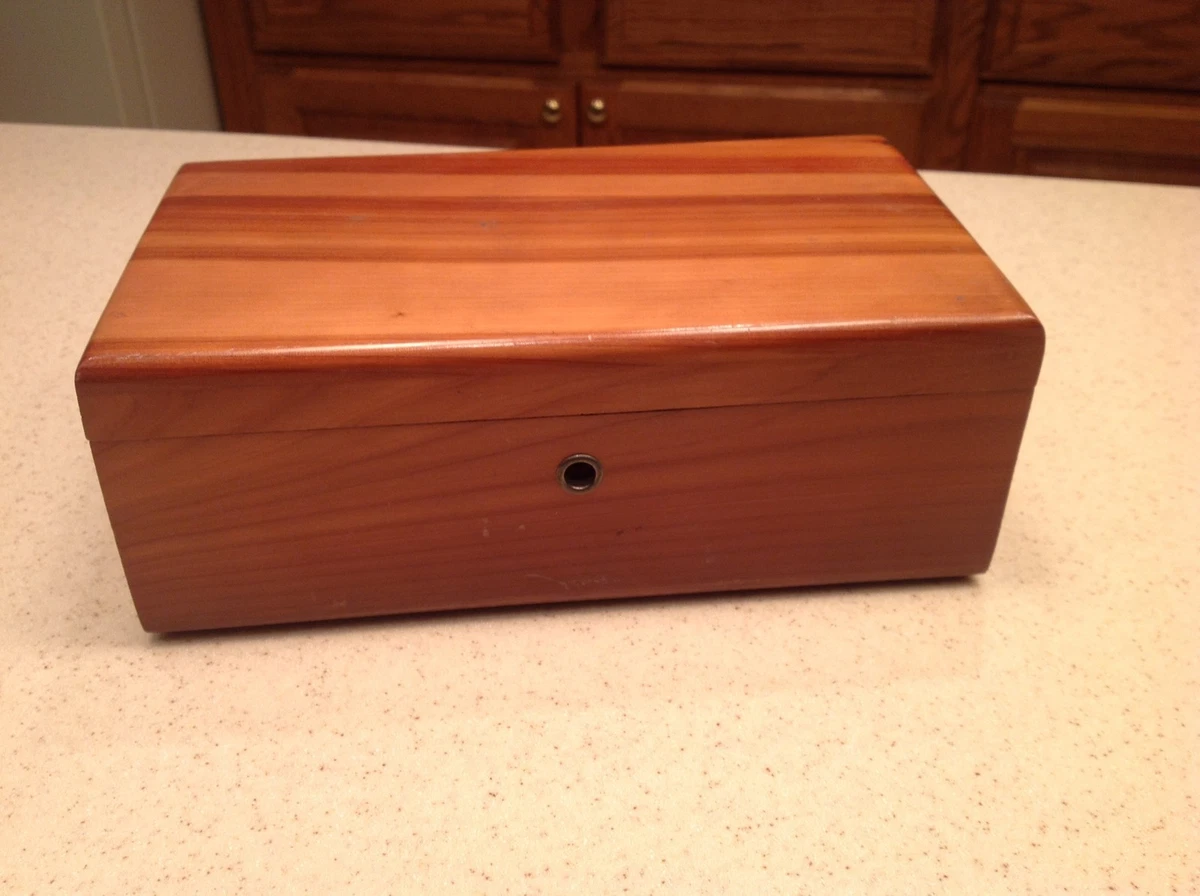 Lane Cedar Chest Vintage Box Handkerchief Salesman Sample Jensen Furniture WA