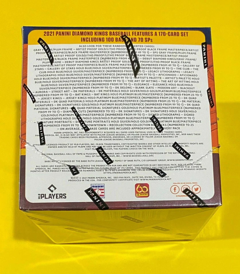 2021 Panini Diamond Kings MLB Baseball Hobby Box (2 Autos or Memorabilia) 🔥 - Image 4 of 4