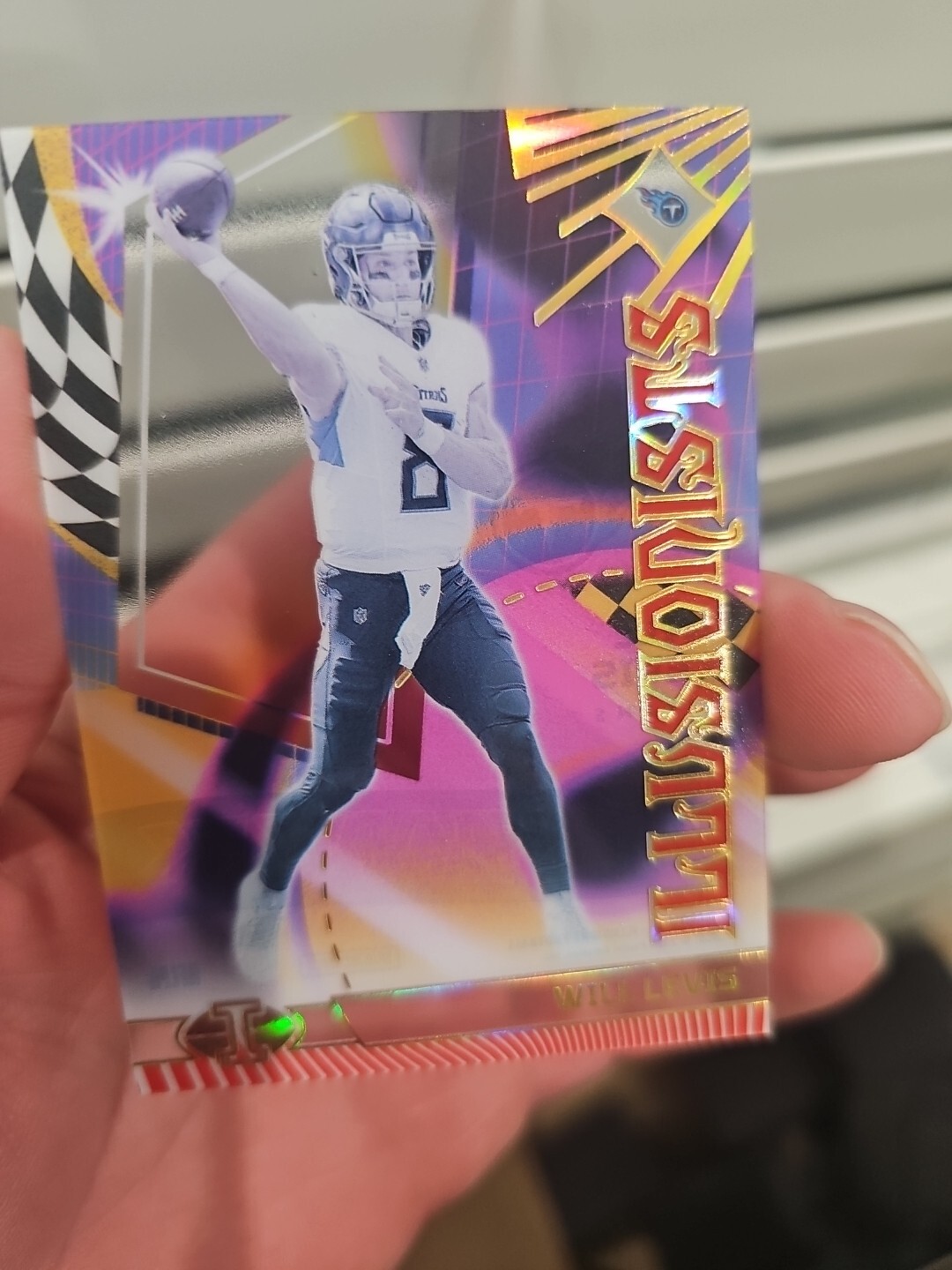 2023 Panini Illusions - Illusionists Red #18 Will Levis /199 (RC) Rookie