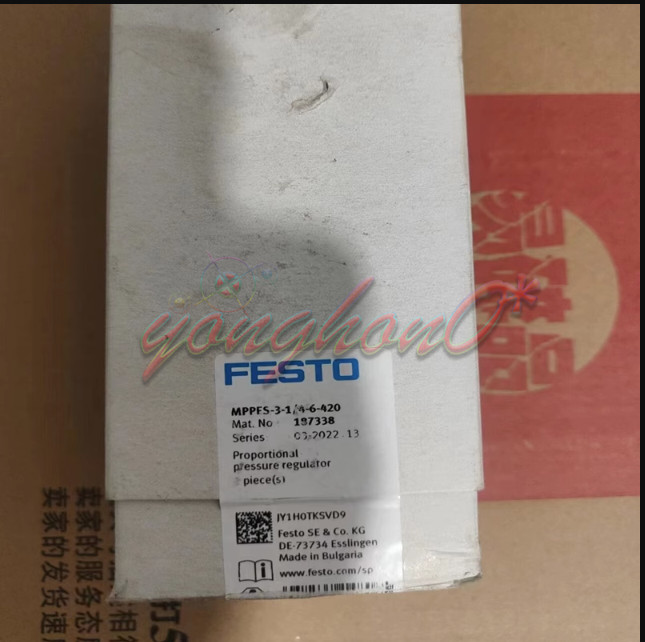 1PCS New Festo Pressure Regulator MPPES-3-1/4-6-420 187338