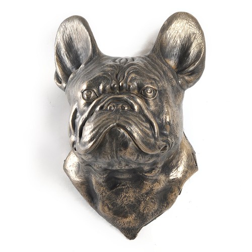 French Bulldog dog statuette to hang on the wall, Art Dog , CA - Picture 6 of 6