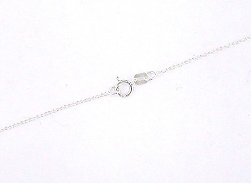 Cubic Zirconia Graduated Journey Pendant with 18" Rolo Chain Sterling Silver - Picture 2 of 2