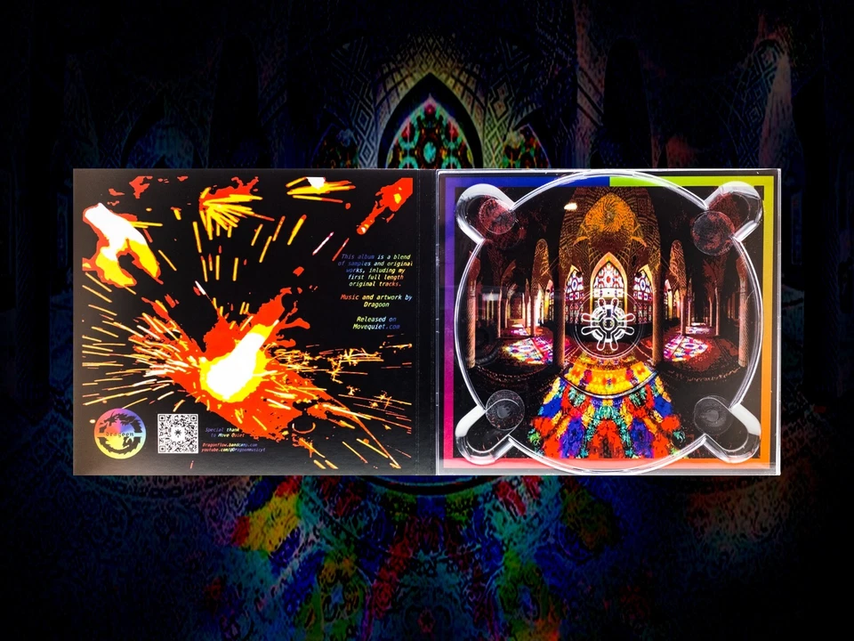 Dragoon - Handcrafted (Limited Edition CD) Vaporwave / Retrowave / Downtempo Foto 4 de 4