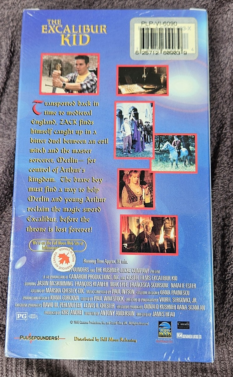 NIP* Vintage VHS: The Excalibur Kid (1999) Pulseponders Full