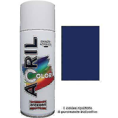 SMALTO SPRAY ACRIL COLOR AREXONS BLU COBALTO RAL 5013 ML 400 PZ 6