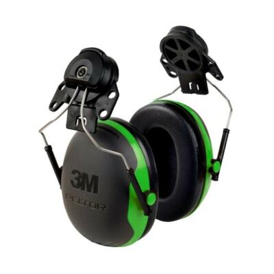 3M X1P3E Peltor Cap Mount Ear Muffs Hard Hat Attachment Noise Reduction NRR 21dB