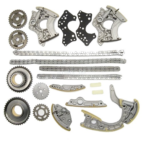 Engine Timing Chain Kit For VW Touareg Audi S5 A6 A8 Q7 4.2L 5.2L FSI V8 BSM BAR - Picture 2 of 17