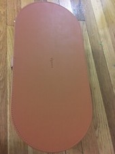 Dyson Genuine Storage Hard Case For Dyson Airwrap Hair Styler -Brown Tan Leather