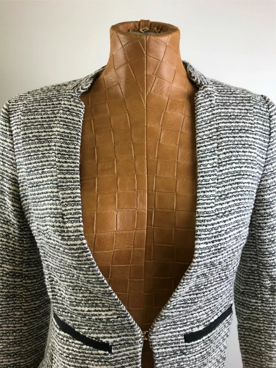 Tweed jacket shop womens h&m