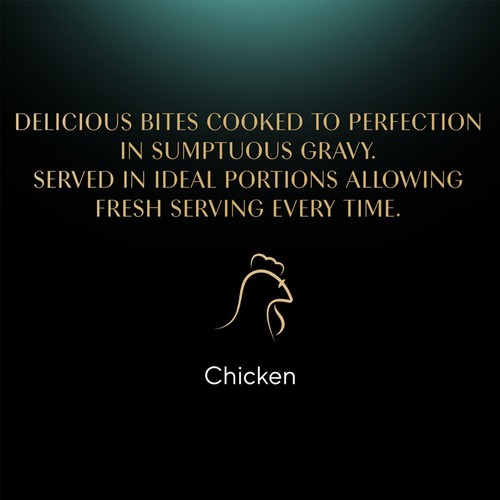 48 x 37.5g Sheba Perfect Portions Luxury Adult Wet Cat Food Tray Chicken in Pate - Picture 10 of 12