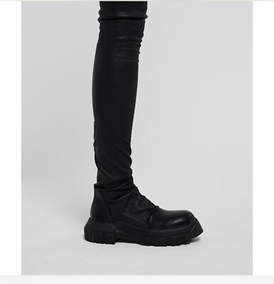 RICK OWENS Bozo Tractor Boots | eBay