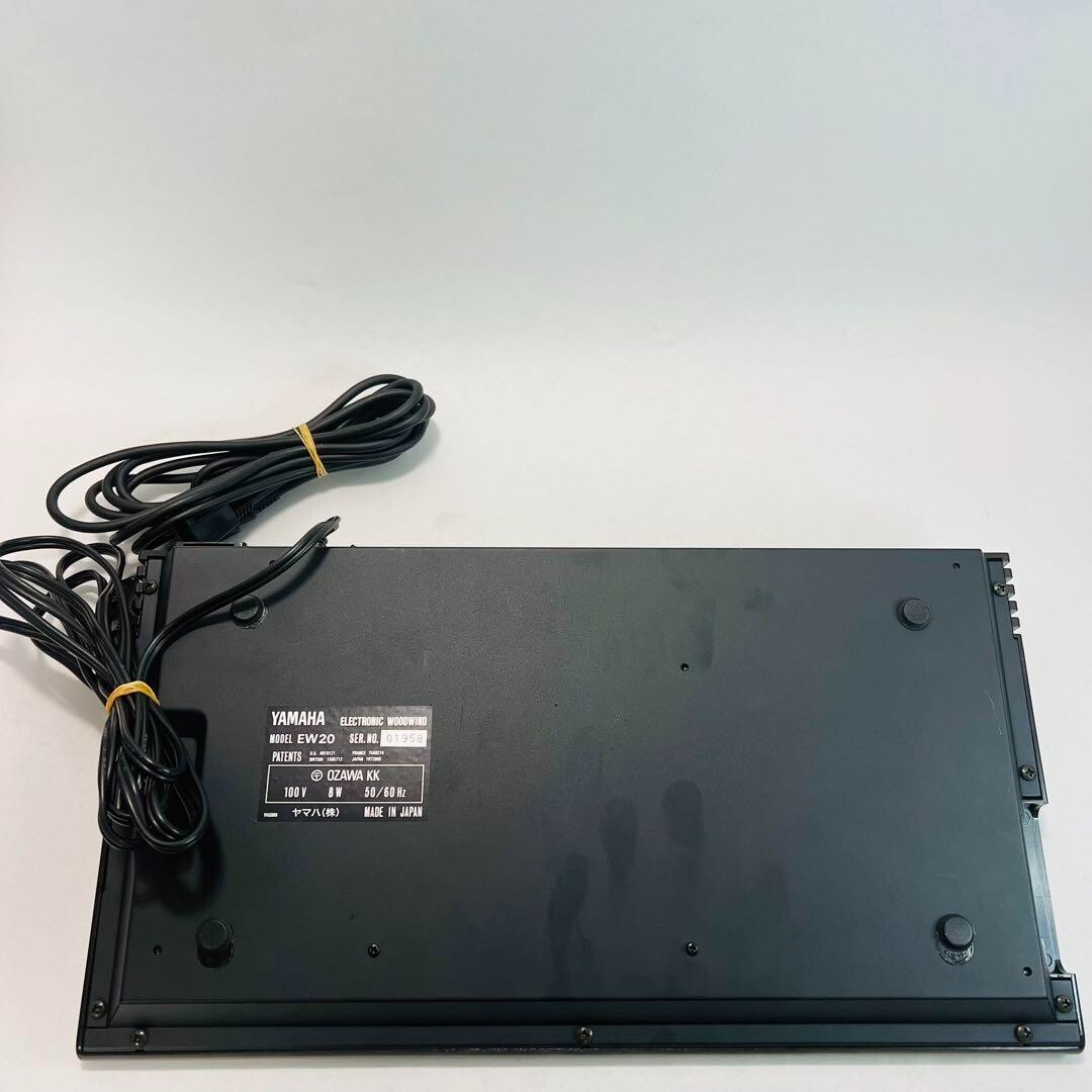 未使用品！YAMAHA EW20 ELECTRONIC WOODWIND 管楽器 Yamaha EW20 Electronic Woodwind Synthesizer w/Cable