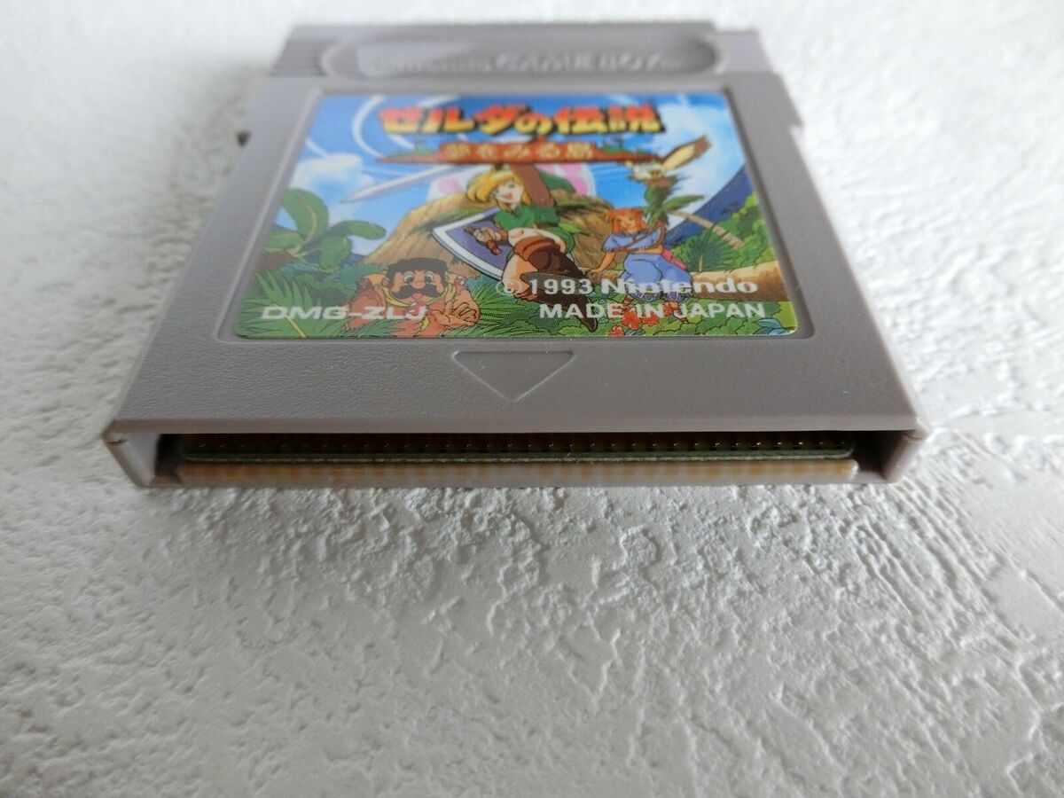 Nintendo Gameboy GB Legend of Zelda box Links Awakening From Japan