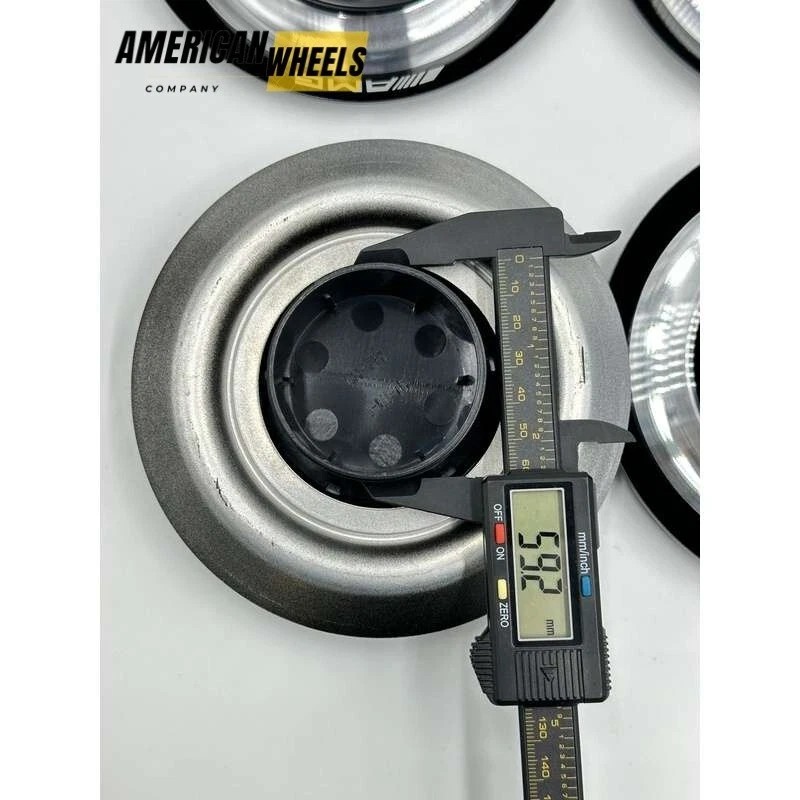 Mercedes Benz C63s E63s CLS63s AMG black center cap wheel hub cover A0004001100 - Image 3 of 4