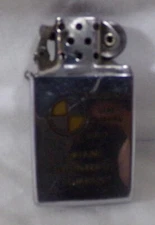 1960 ZIPPO MIAMI ENGINEERING COMPANY FL ADVERTISING FLIP TOP FLUID LIGHTER USA