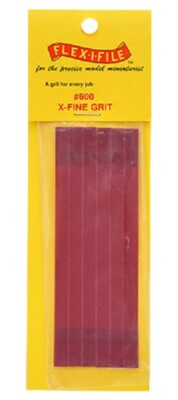 Flex-I-File 600	x Flex-I-File 600 Grit Tapes X-Fine (6) for #123 #700