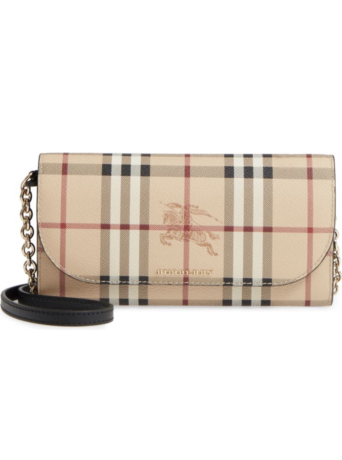 burberry henley wallet on chain