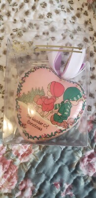 Precious Moments Enesco Christmas Heart Ornament The Wonder of ...