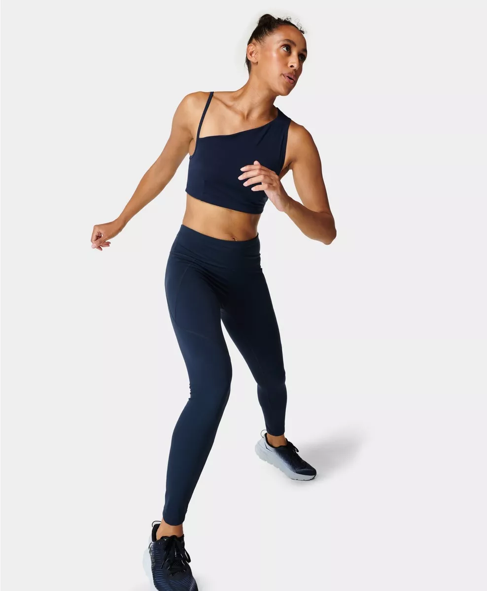 Sweaty Betty Power Gym Leggings Navy Blue XS