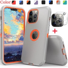 For iPhone 13 Mini 13 Pro Max 12 Pro Max Shockproof Case  Camera Lens Protector